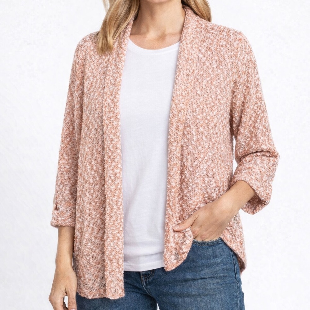Alfred Dunner Lightweight Open Cardigan